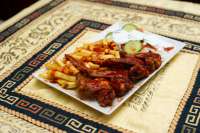 Ali Baba Gyros | BBQ Csirkeszárny tál | Menu24.hu