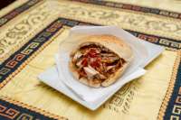 Ali Baba Gyros | Hummus pita (halal) | Menu24.hu