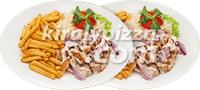 Király Pizza | DUO: 2 GYROS PLATE | Menu24.hu