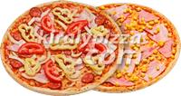 Király Pizza | KIRÁLY DUO MAGYAROS – SONKÁS KUKORICÁS | Menu24.hu