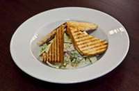 Leroy Cafe | Caesar salad with garlic king prawns | Menu24.hu