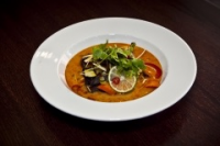 Leroy Cafe | ZÖLDSÉGES TOM-YUM LEVES FAFÜLGOMBÁVAL | Menu24.hu
