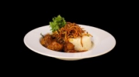 Leroy Cafe | VINDALOO CSIRKE JÁZMINRIZZSEL, ROPOGÓS SZALMAZÖLDSÉGEKKEL | Menu24.hu
