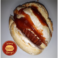 Árpád Burger | „Debrecen double sausage"  sandwich | Menu24.hu