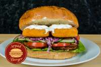 Árpád Burger | Giant Breaded Fish Finger Burger  | Menu24.hu