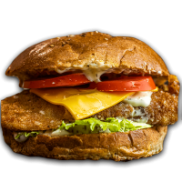 Monkey Burger | Fitt Fried Chicken Burger | Menu24.hu