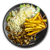 Monkey Burger | Gyros tál sültburgonyával | Menu24.hu