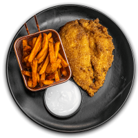 Monkey Burger | Fried Chicken tál édesburgonyával | Menu24.hu
