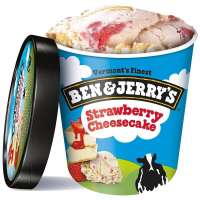 Ben & Jerrys Ice Cream Shop Fagyifutár | Ben & Jerry’s Strawberry Cheesecake jégkrém 465ml | Menu24.hu