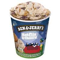 Ben & Jerrys Ice Cream Shop Fagyifutár | B&J´s Netflix&Chill´d 465ml | Menu24.hu
