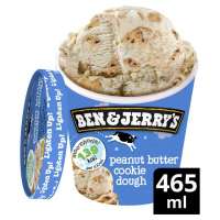 Ben & Jerrys Ice Cream Shop Fagyifutár | B&J´s Moo-Phoria Peanut Butter Cookiedough 465ml | Menu24.hu