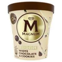 Ben & Jerrys Ice Cream Shop Fagyifutár | Magnum Dupla Fehér Csokoládé & Cookies 440ml | Menu24.hu