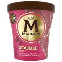 Magnum Ice Cream Shop Fagyifutár | Magnum Double Ruby Berries & Cream 440ml | Menu24.hu