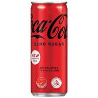Coca-Cola | Party futár | Coca-Cola Zero cola-flavored energy-free carbonated soft drink with sweeteners 330 ml | Menu24.hu
