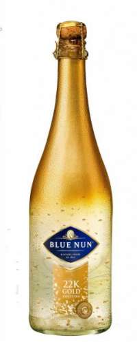 Coca-Cola | Party futár | Blue Nun Gold Edition 24 karátos arany lemezkés ízesített boralapú ital 11% 750 ml | Menu24.hu