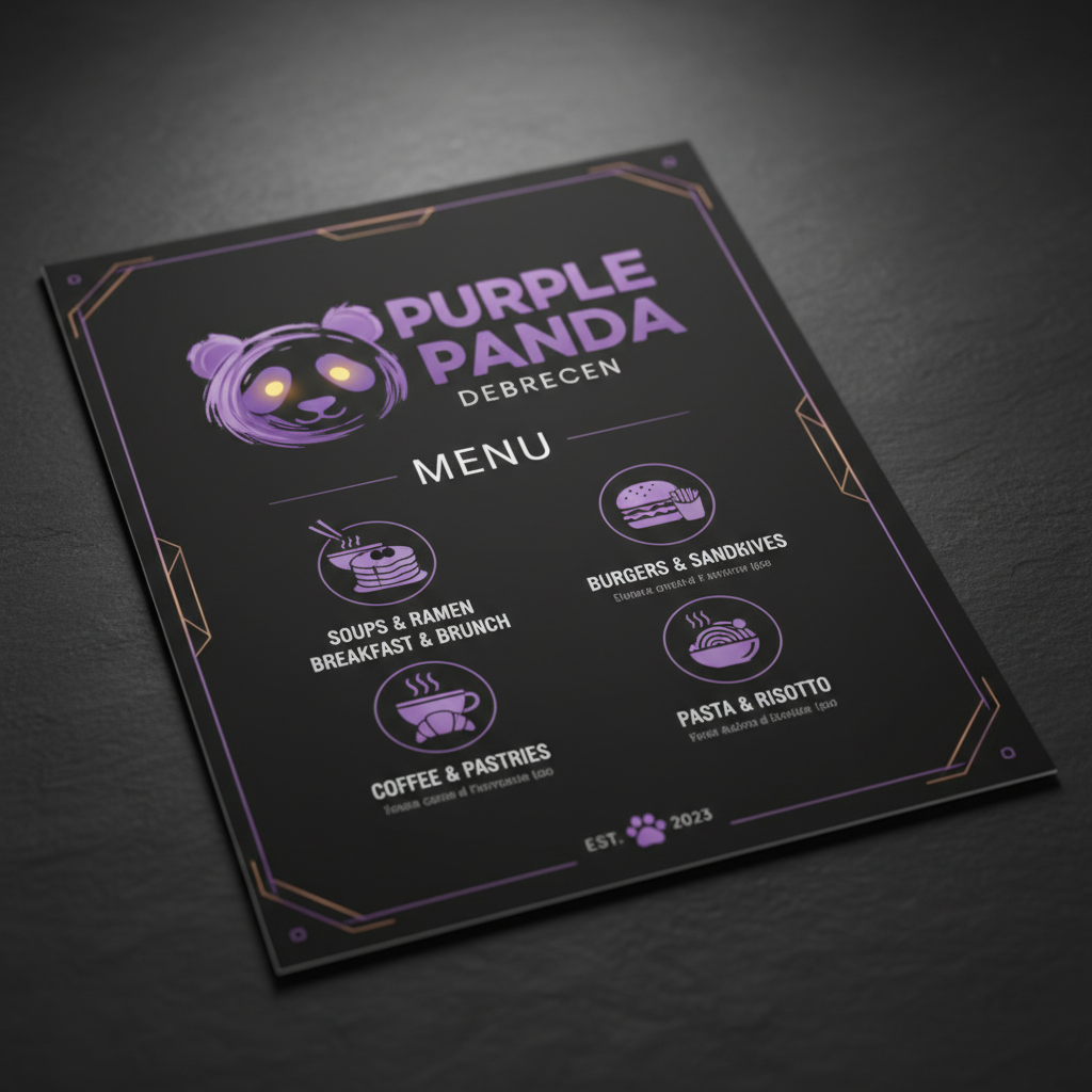 purple panda | debrecen